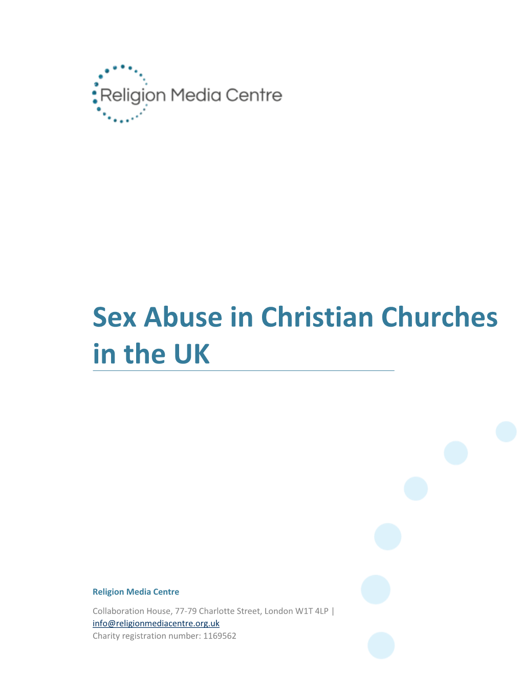 Sex Abuse in Christian Churches in the UK