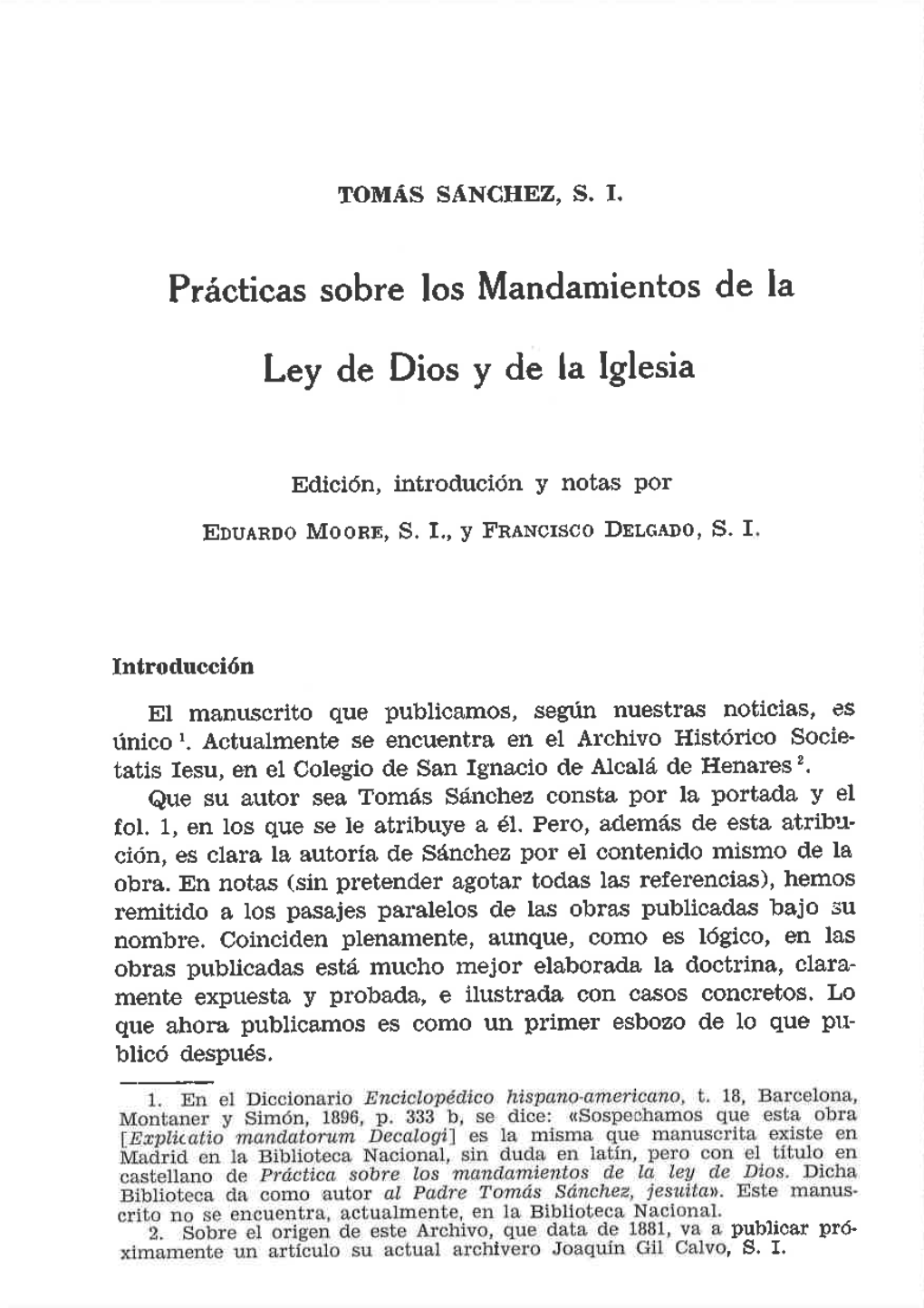 L"Y De Dios Y De La Lglesia