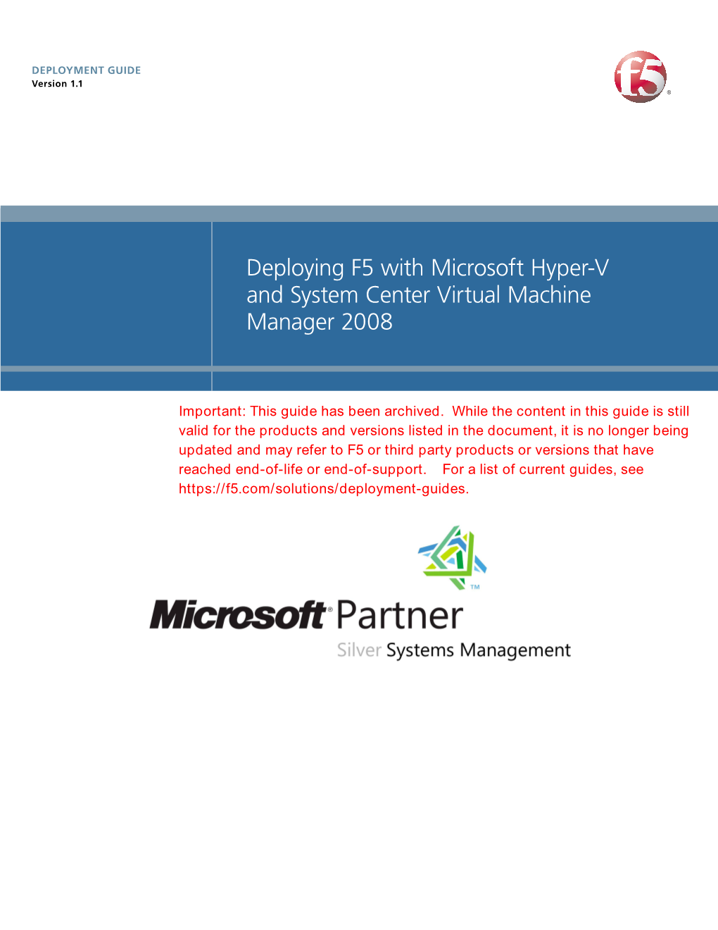 Microsoft Hyper-V & System Center Virtual Machine