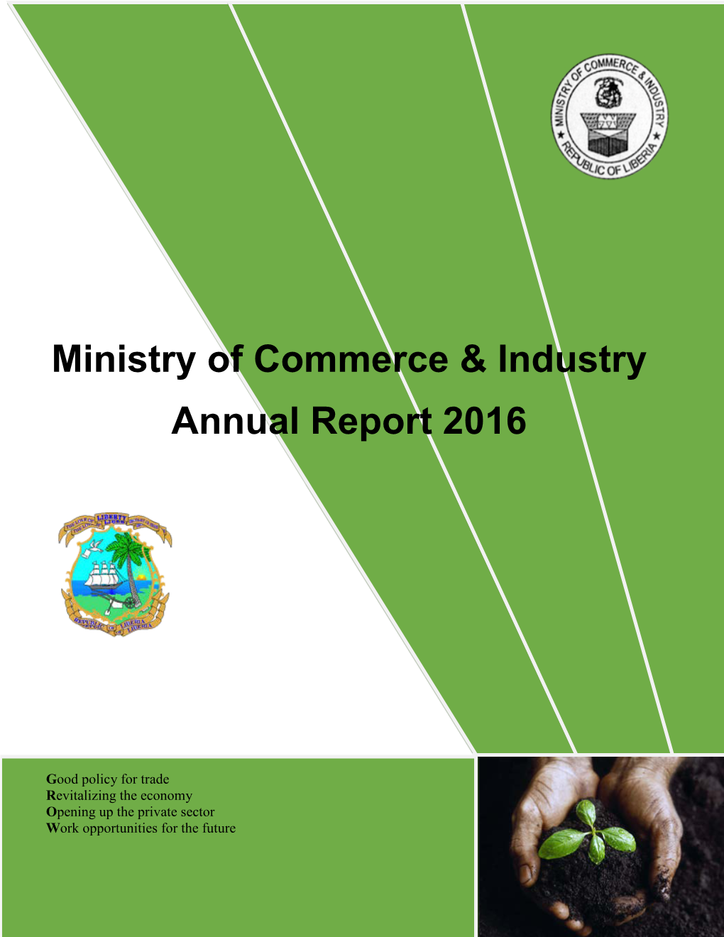 Ministry of Commerce & Industry Annual Report 2016