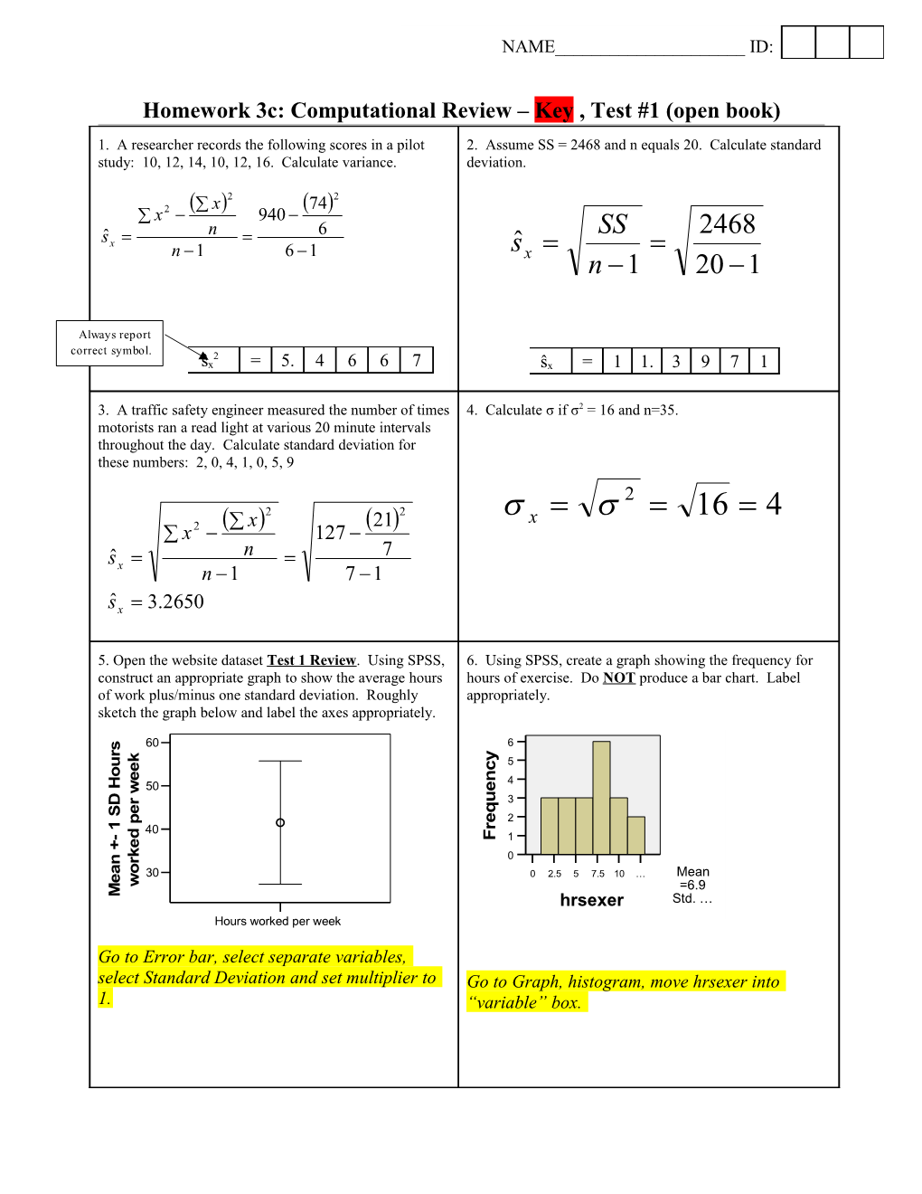 Multiple Choice (5 Points Each) s1