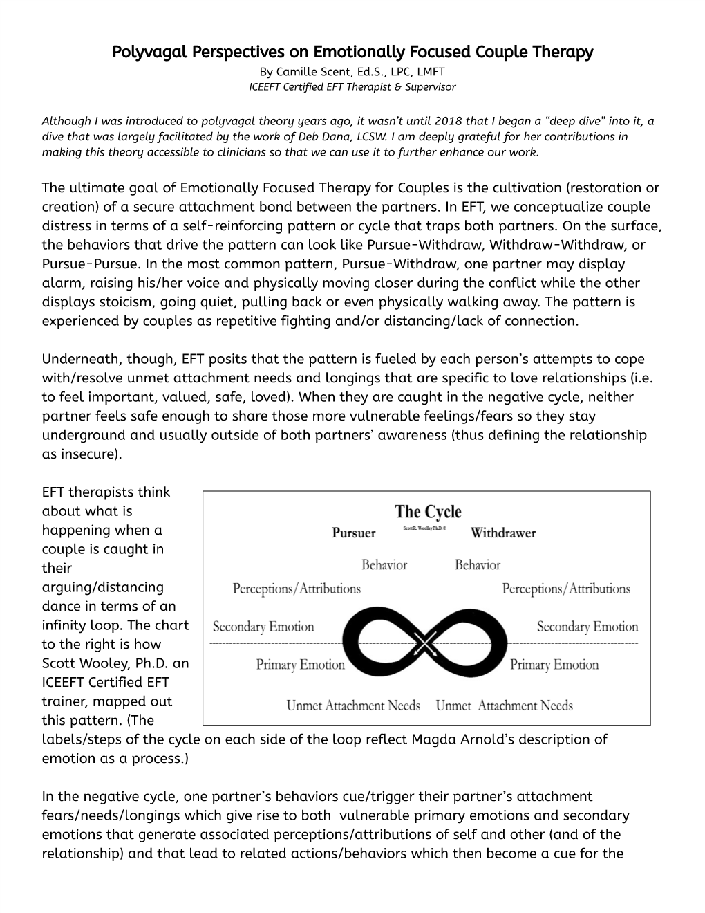 Polyvagal Theory & the EFT Negative Cycle