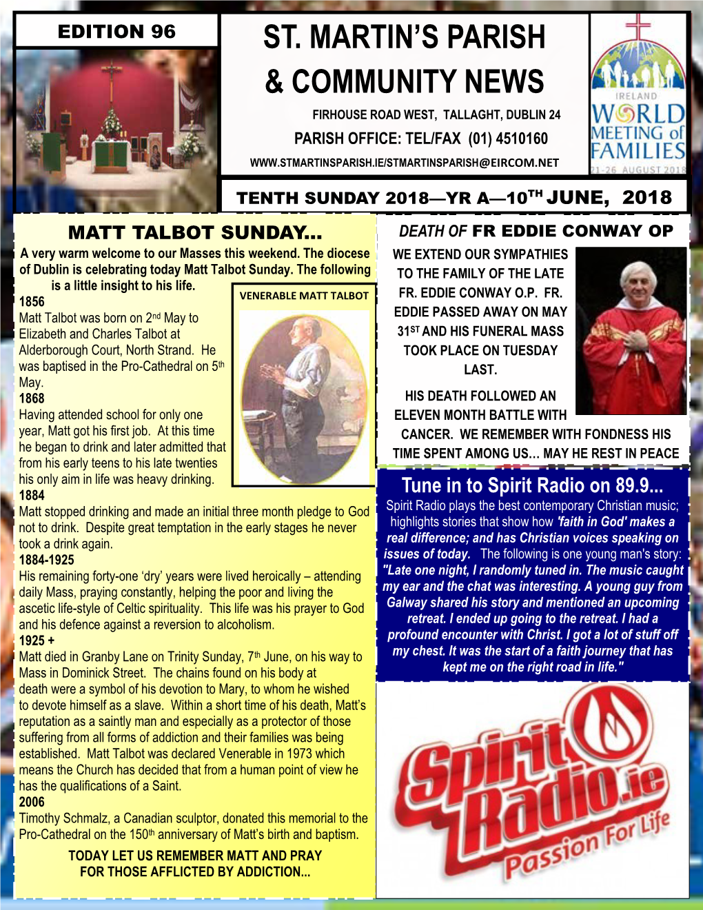 St. Martin's Parish & Community News