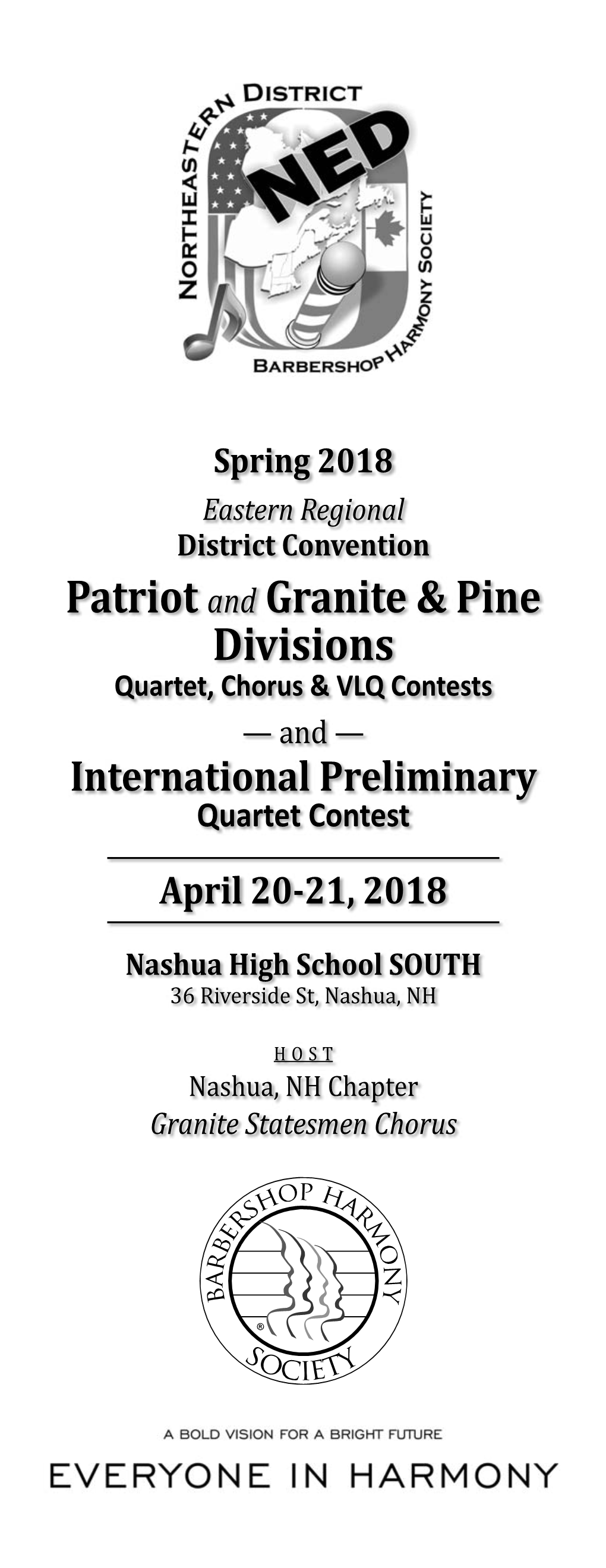 Patriot and Granite & Pine Divisions