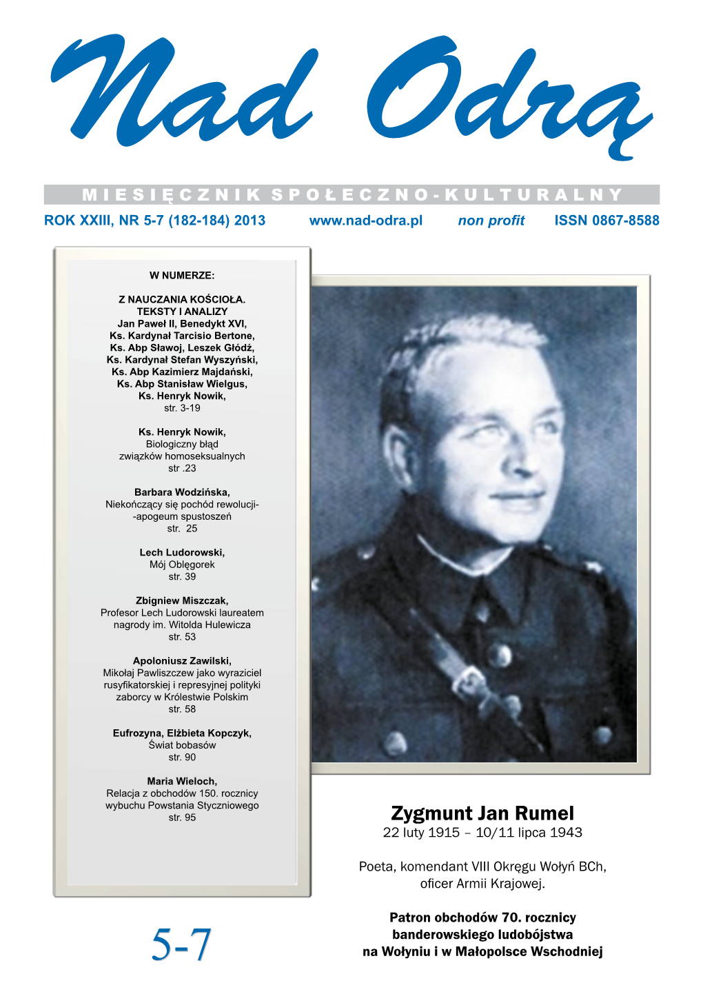 Zygmunt Jan Rumel 22 Luty 1915 – 10/11 Lipca 1943