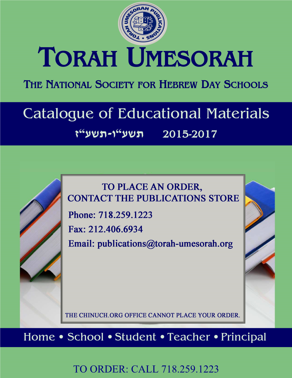 TO ORDER: CALL 718.259.1223 New at TU Publications!