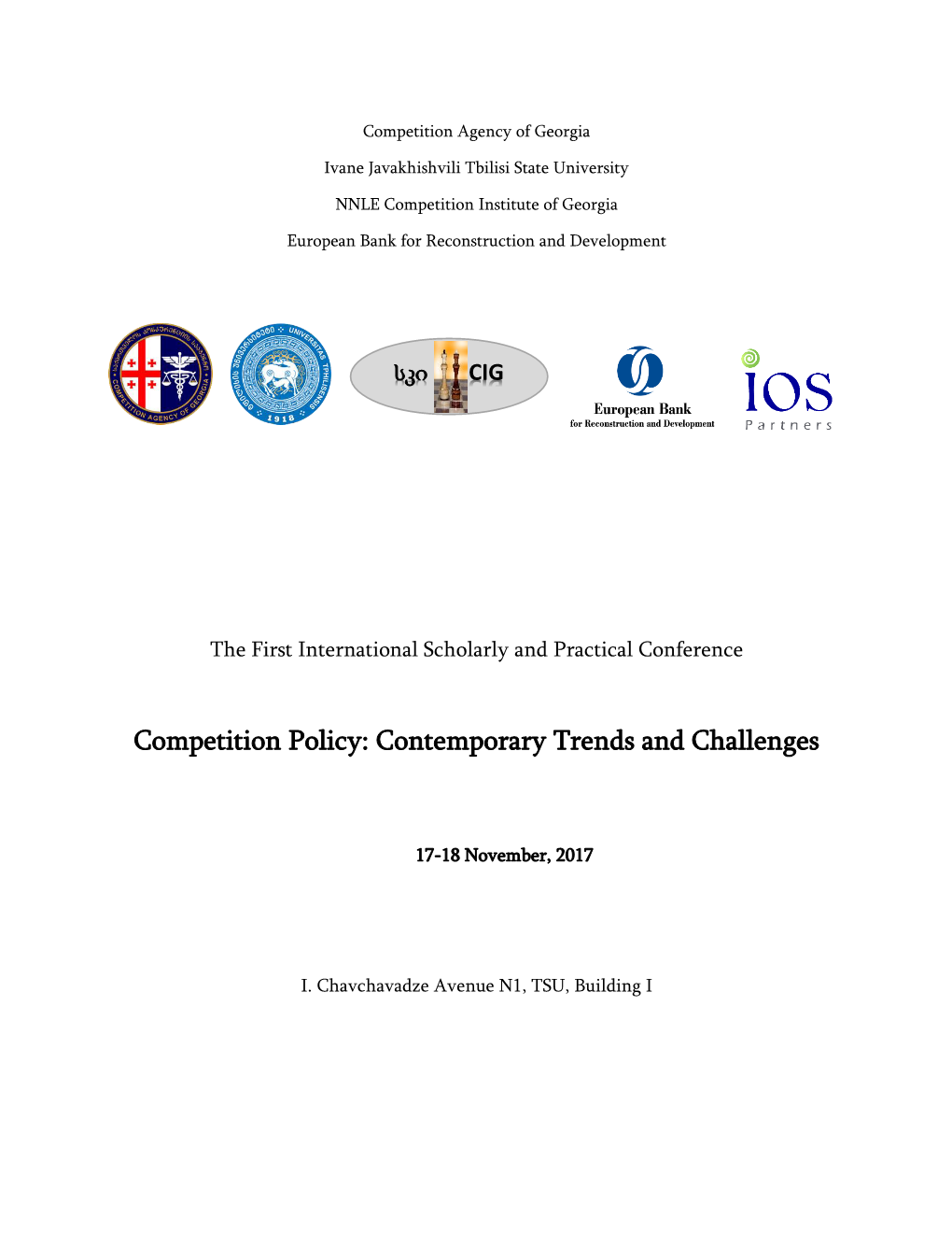 Competition Policy: Contemporary Trends and Challenges