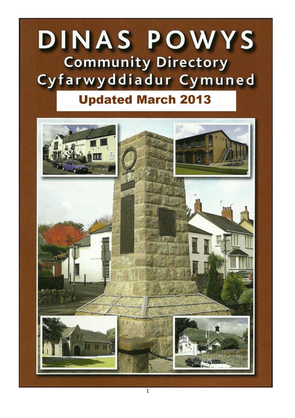 DINAS POWYS COMMUNITY DIRECTORY 2013.Pdf