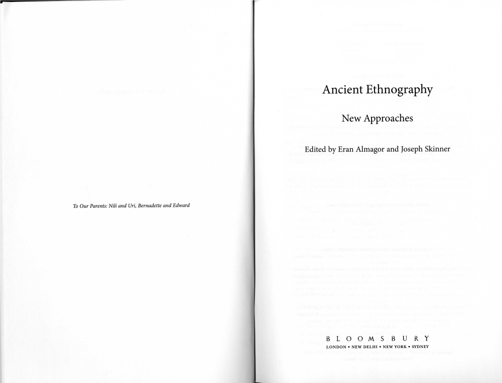 Ancient Ethnography