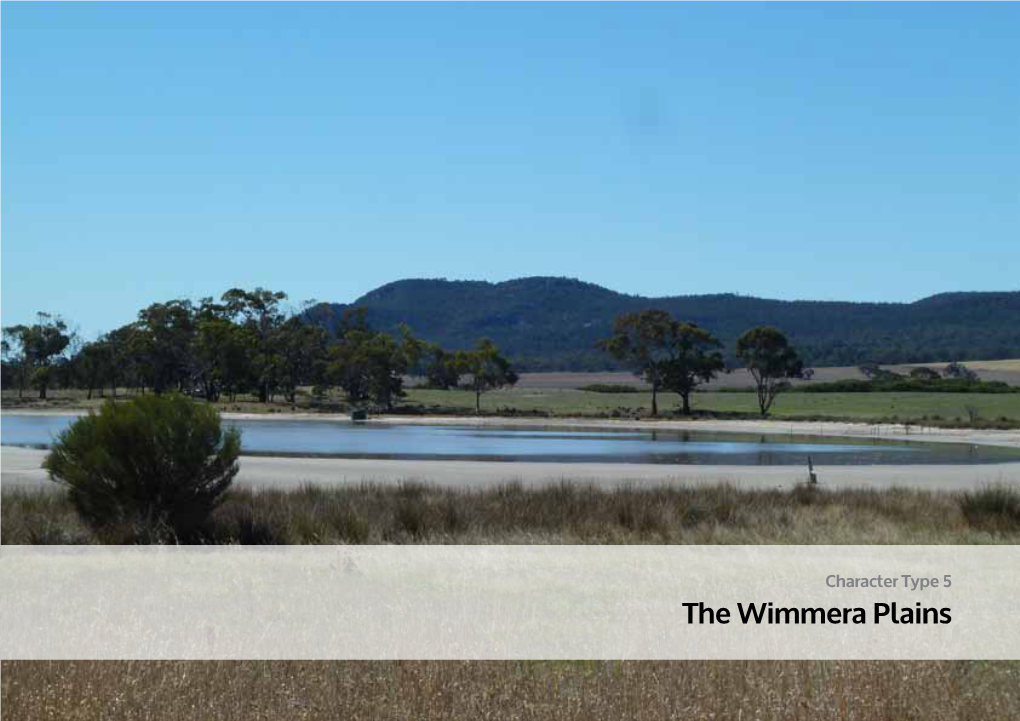 The Wimmera Plains DPCD South West Victoria Landscape Assessment Study | the Wimmera Plains