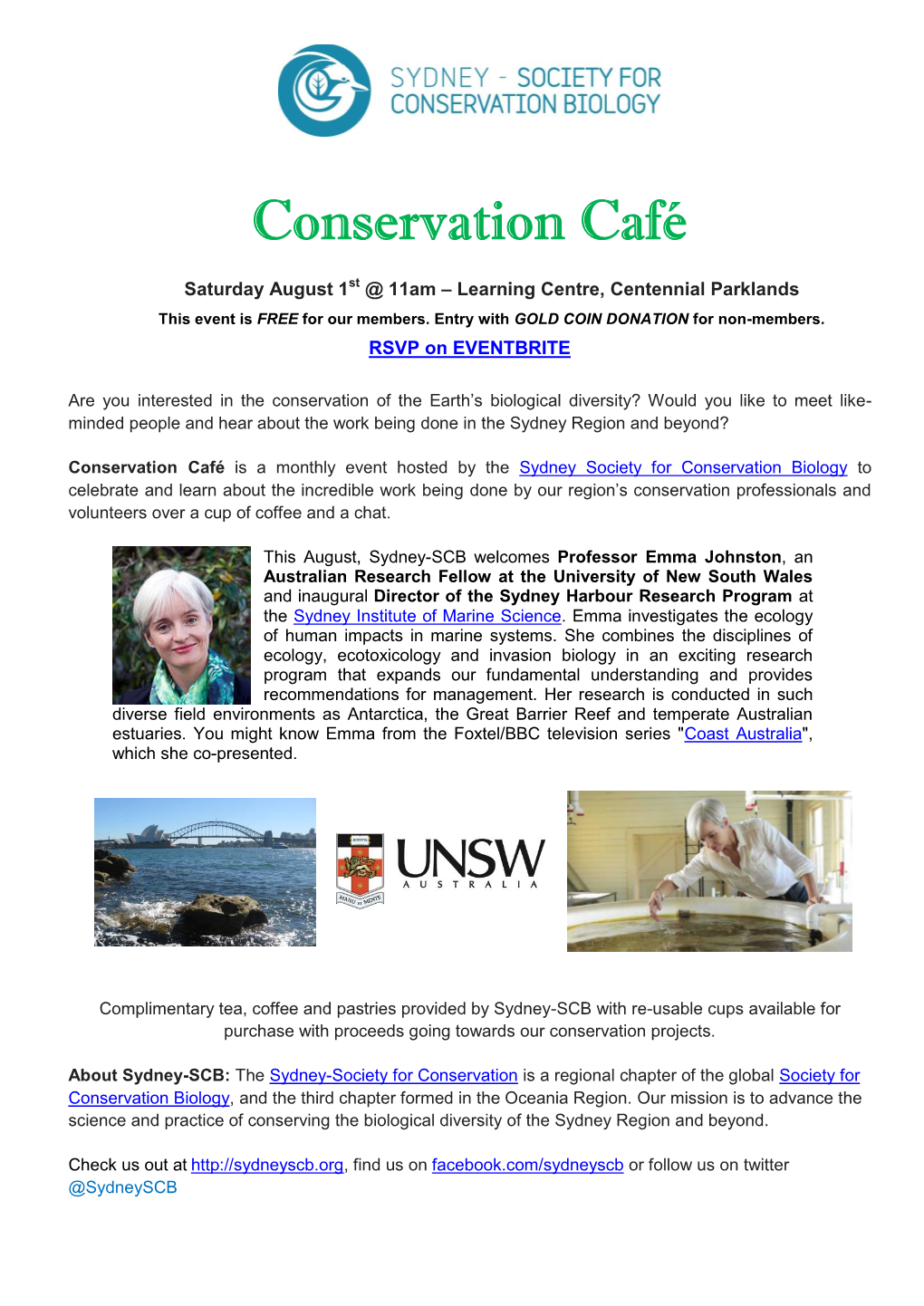Conservation Café