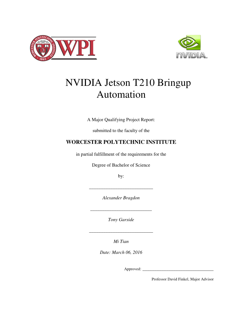 NVIDIA Jetson T210 Bringup Automation