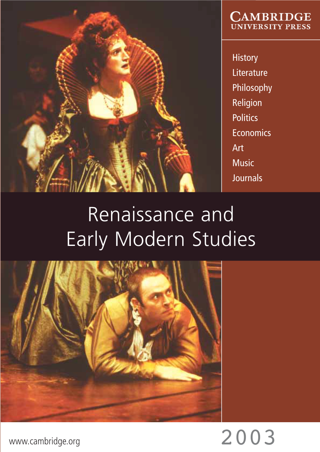 Renaissance and Early Modern Studies