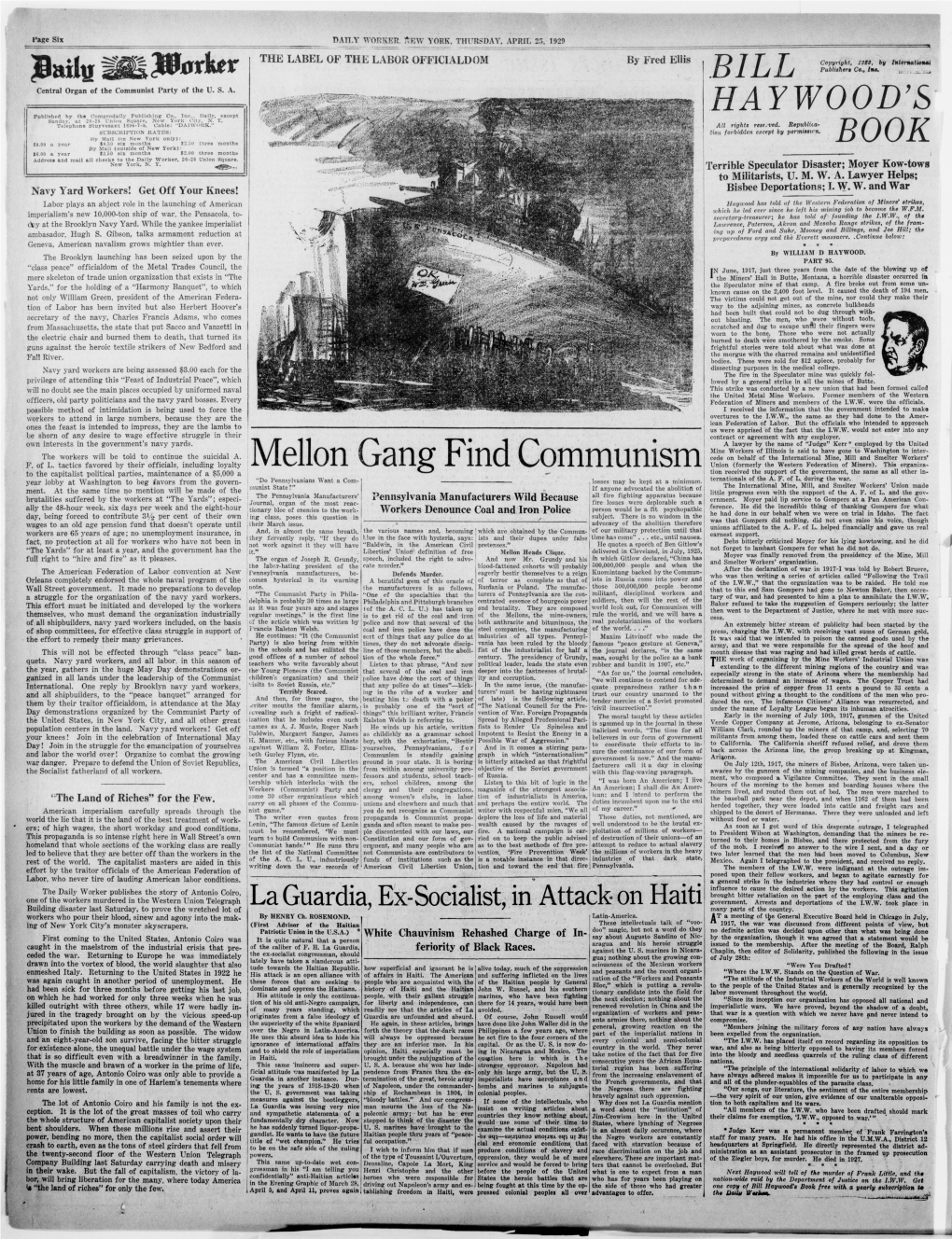 Mellon Gang Find Communism