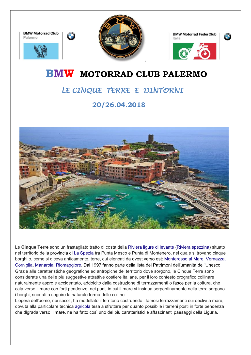 Bmw Motorrad Club Palermo