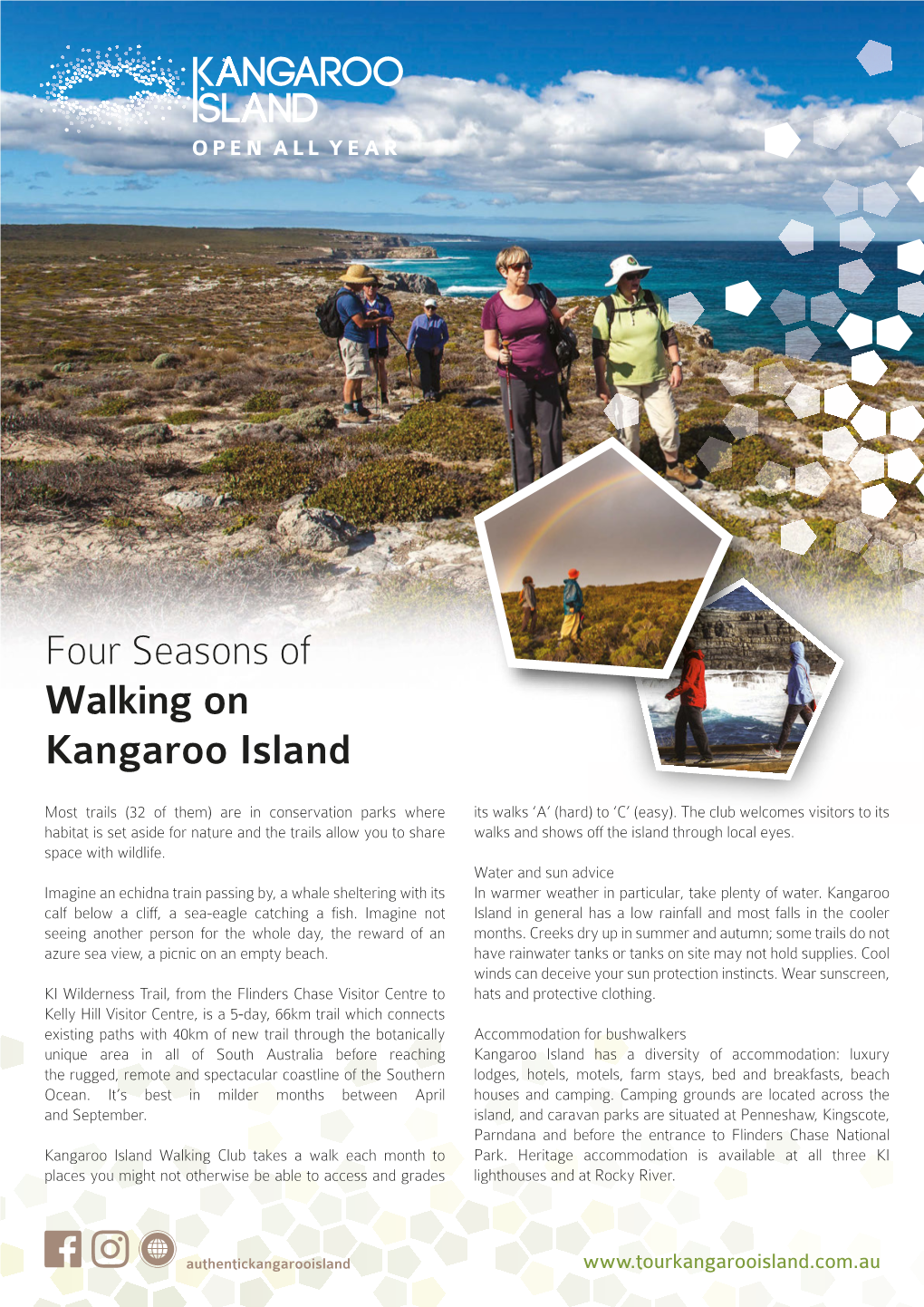 Walking Four Seasons on Kangaroo Island