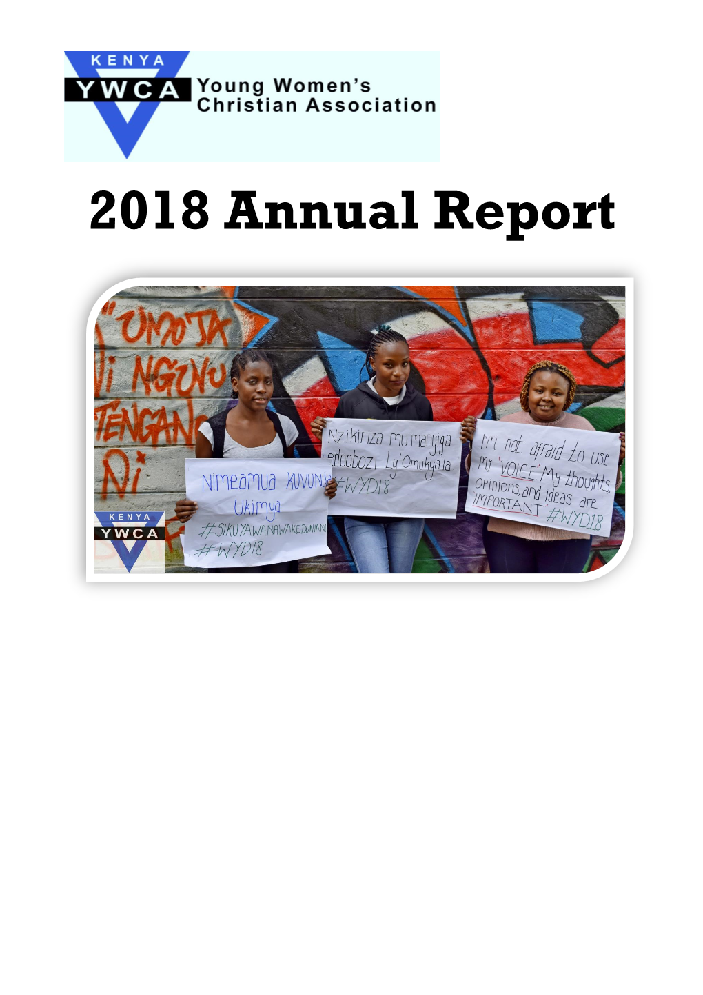 2018 YWCA Annual Report