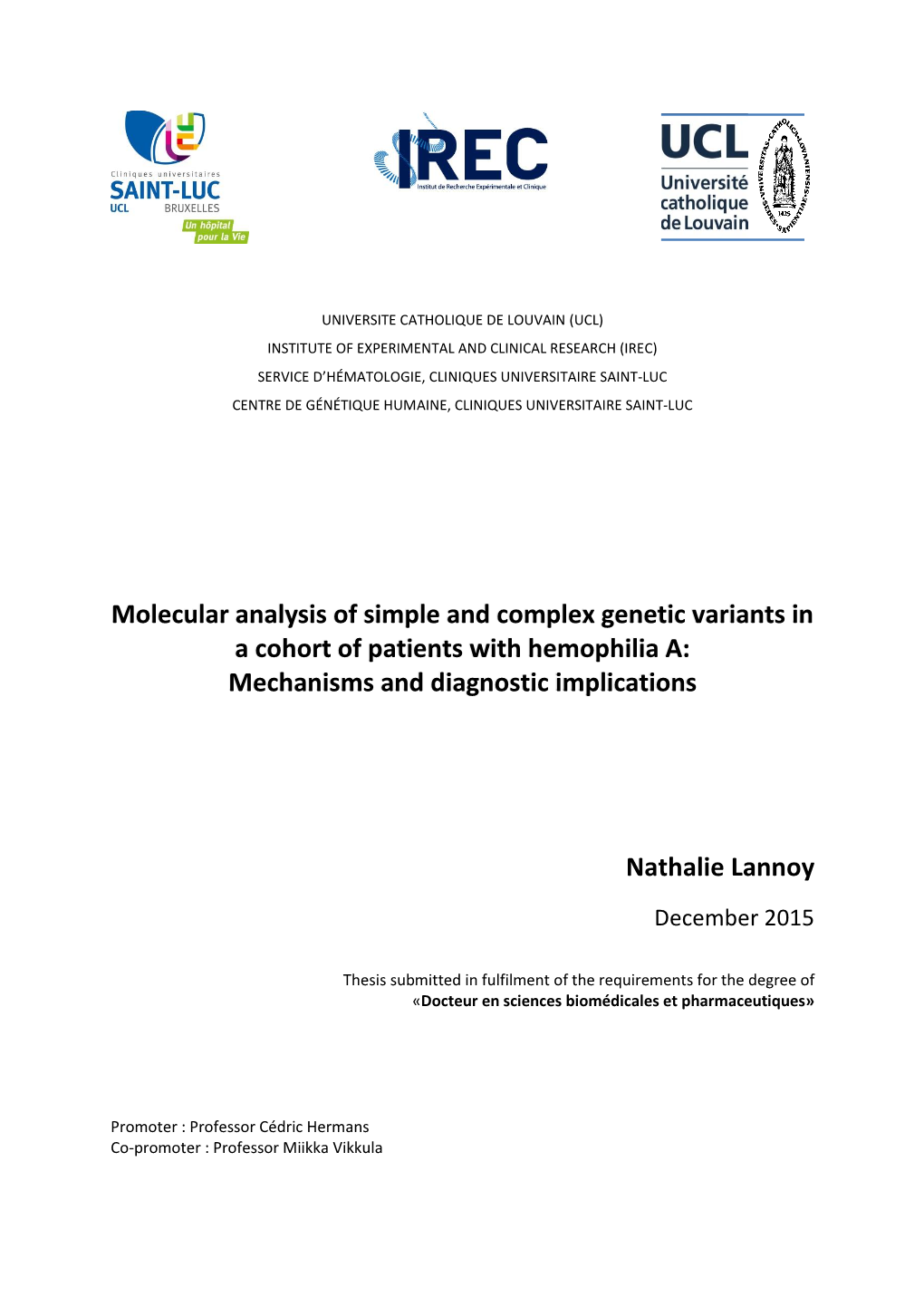 Mechanisms and Diagnostic Implications