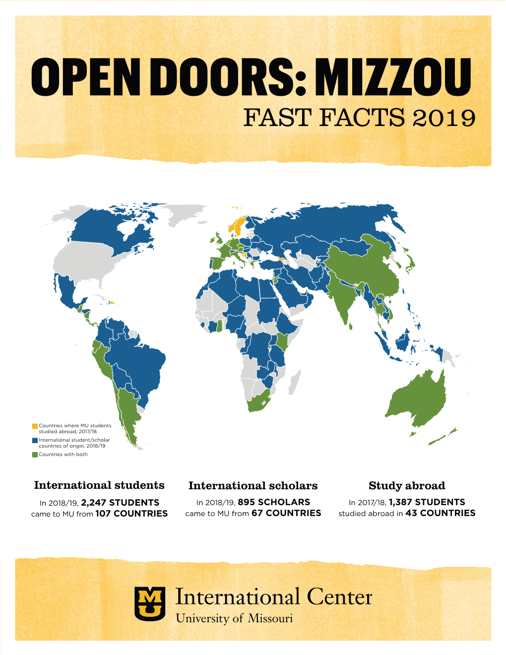 Open Doors: Mizzou Fast Facts 2019