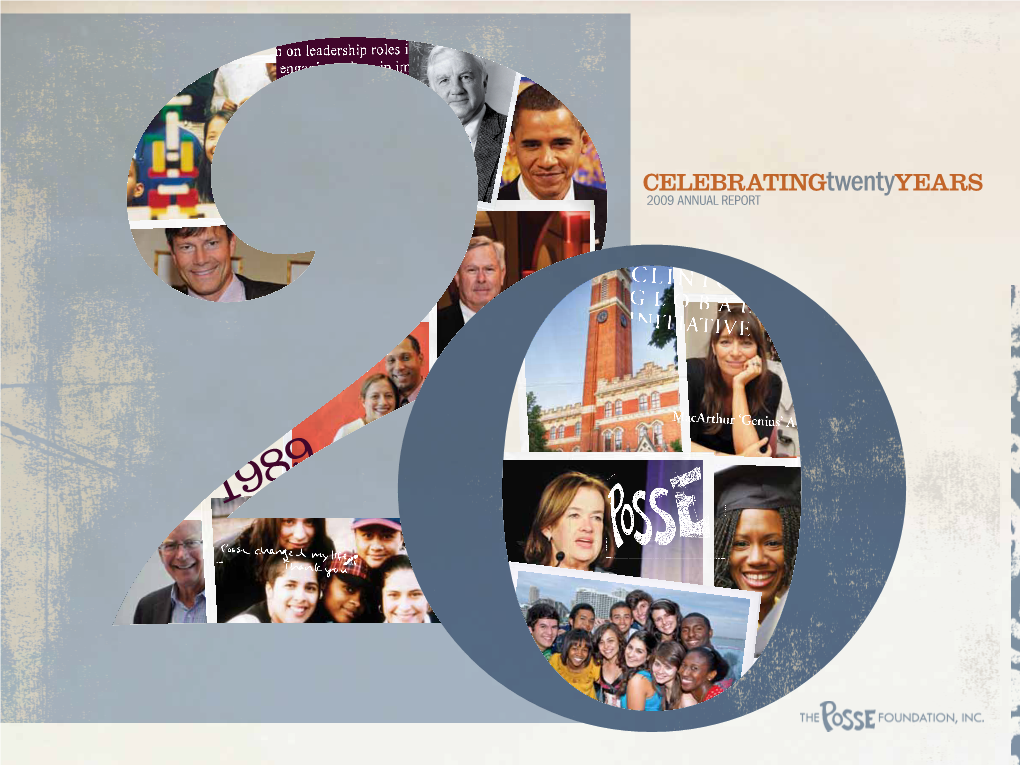 Celebratingtwentyyears 2009 Annual Report