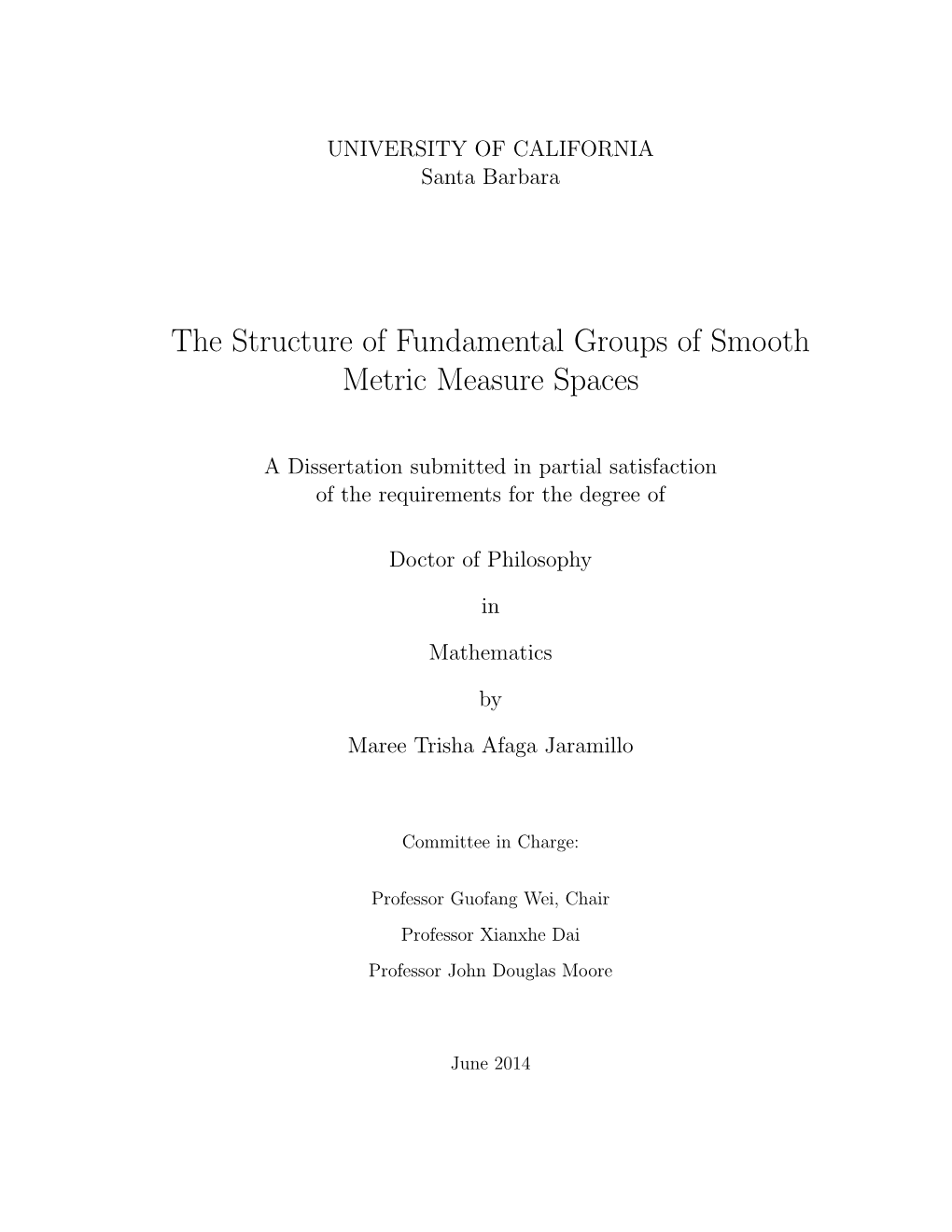 The Structure of Fundamental Groups of Smooth Metric Measure Spaces