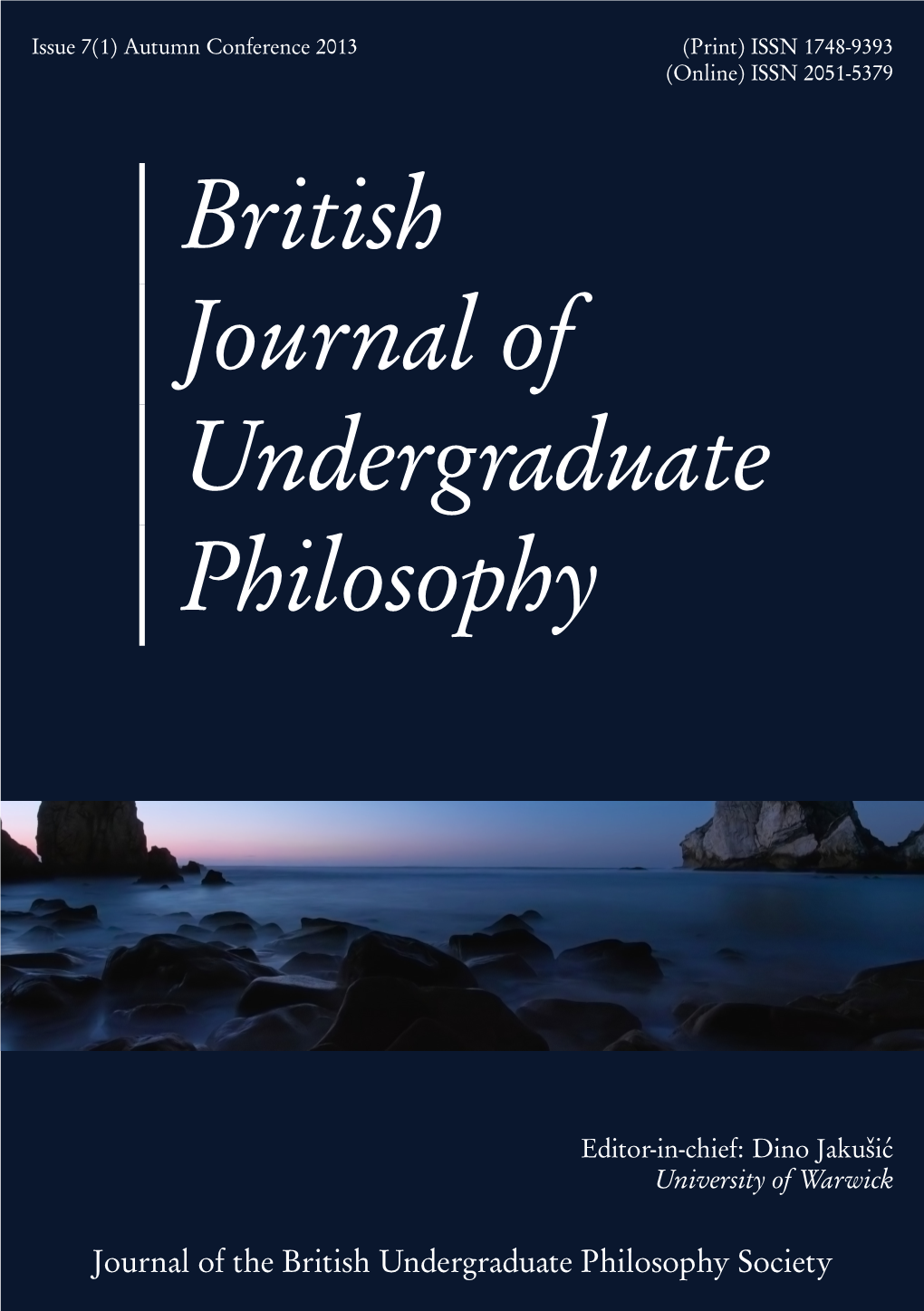 British Journal of Undergraduate Philosophy