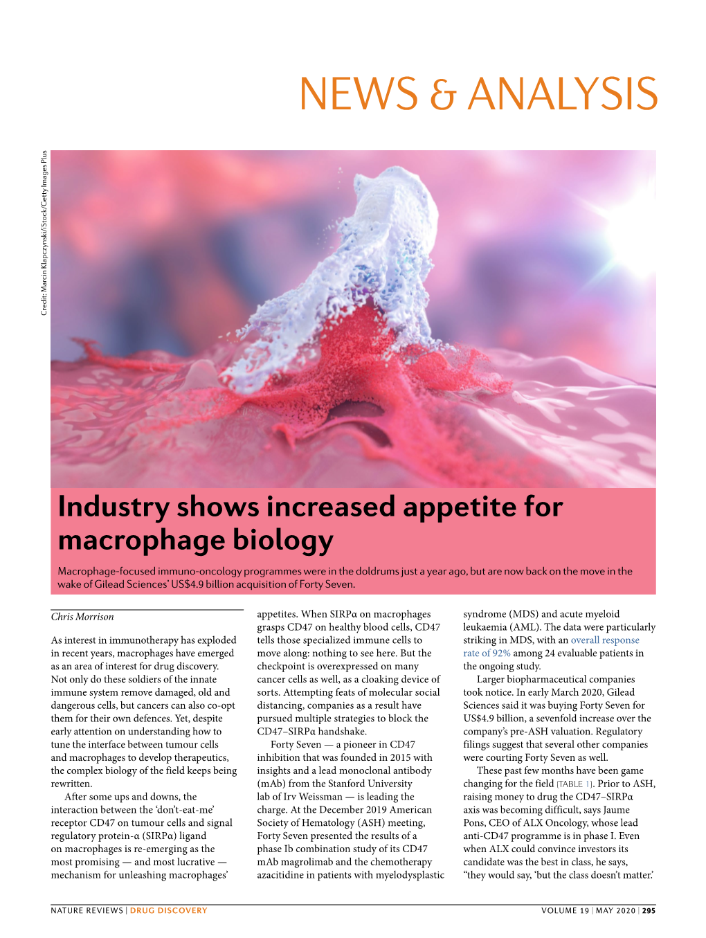 Industry Shows Increased Appetite for Macrophage Biology