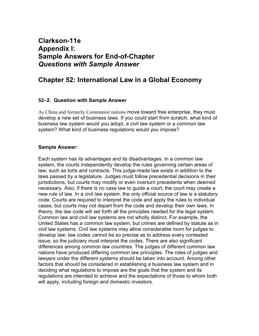 Chapter 4 - Constitutional Authority to Regulate Business s3