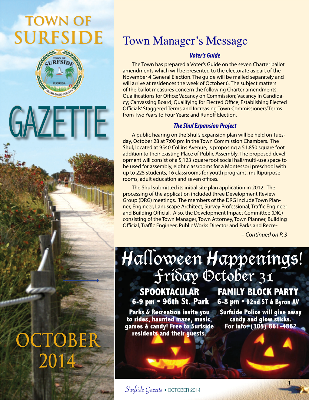 2014-10 Gazette