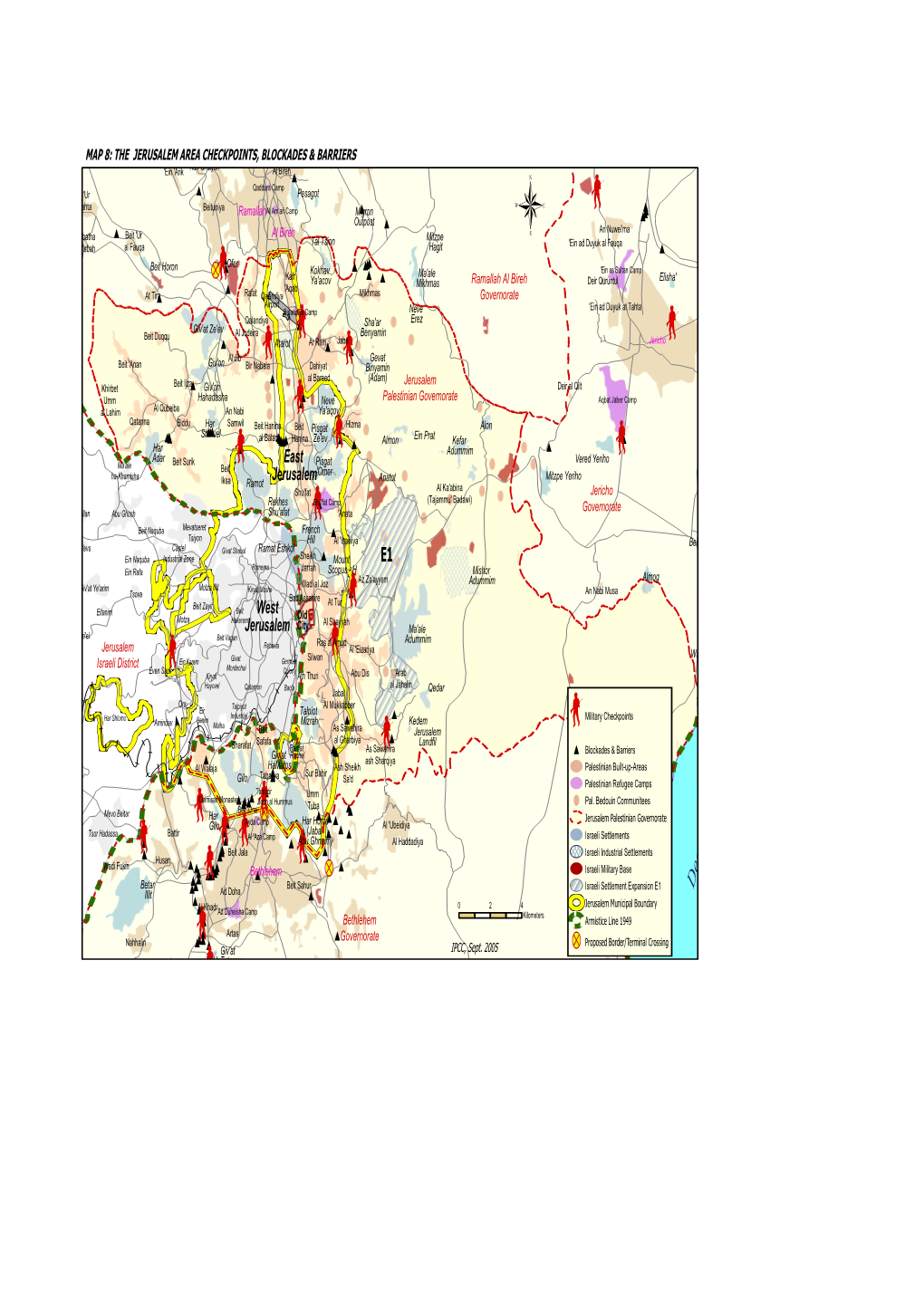 C.7. the Jerusalem Area Checkpoints