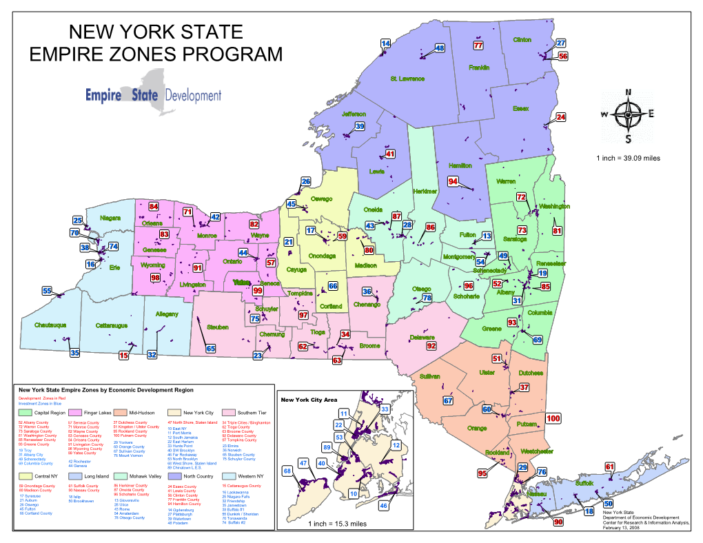 New York State Empire Zones Program