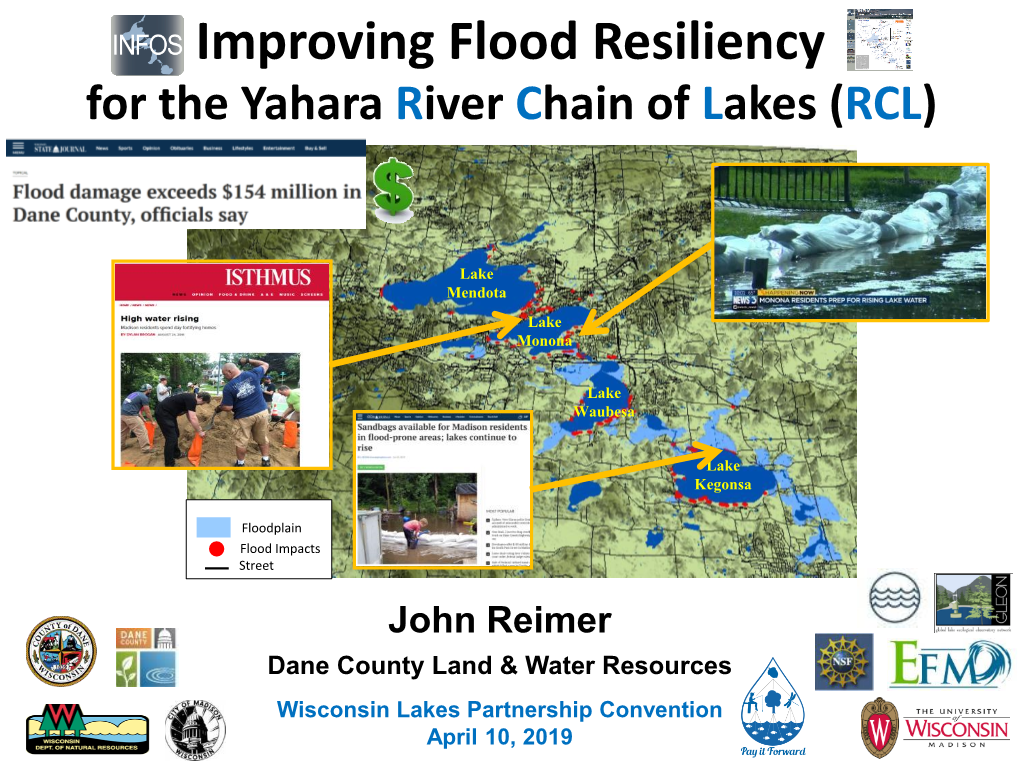 PRESENTATION: Improving Flood Resiliency for the Yahara River