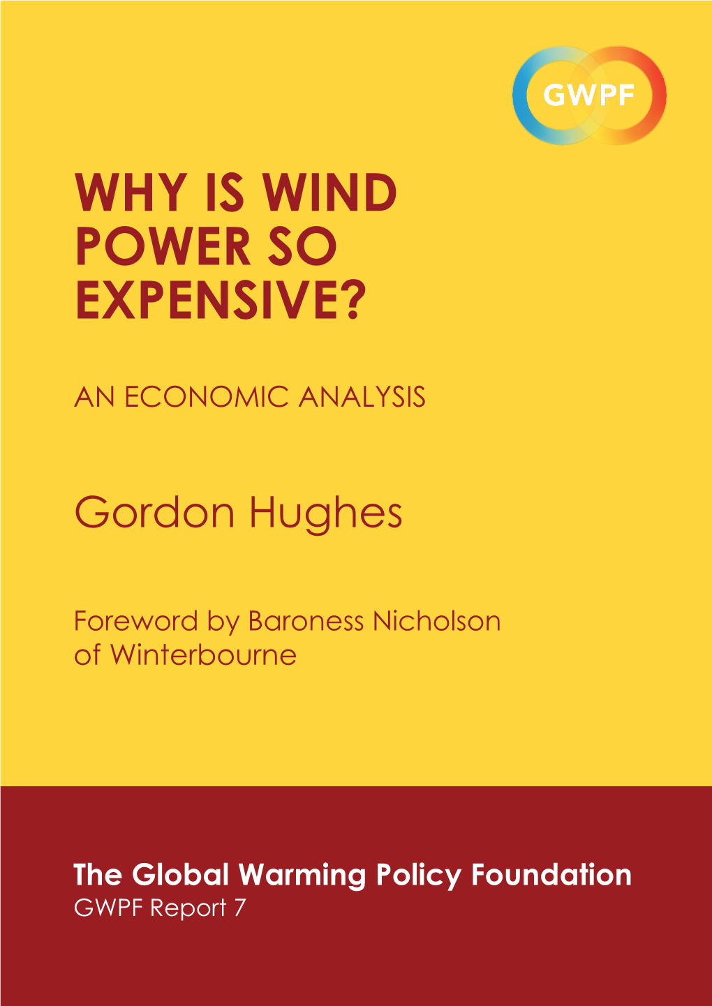 Why Is Wind Power So Expensive? an Economic Analysis