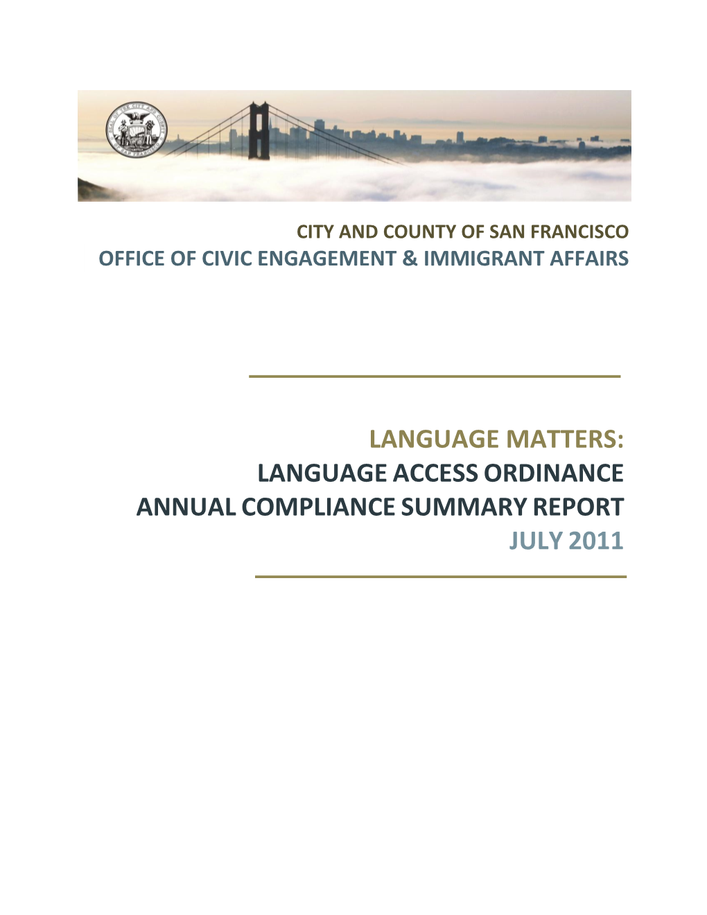 San Francisco Language Access Ordinance 2011.Pdf