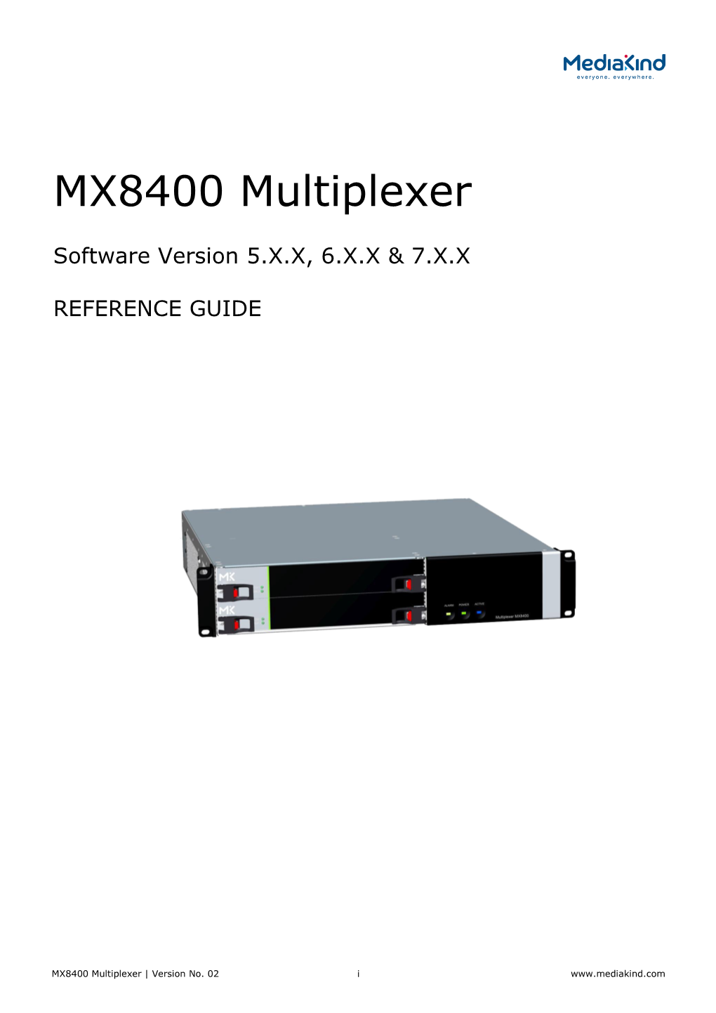 MX8400 Multiplexer