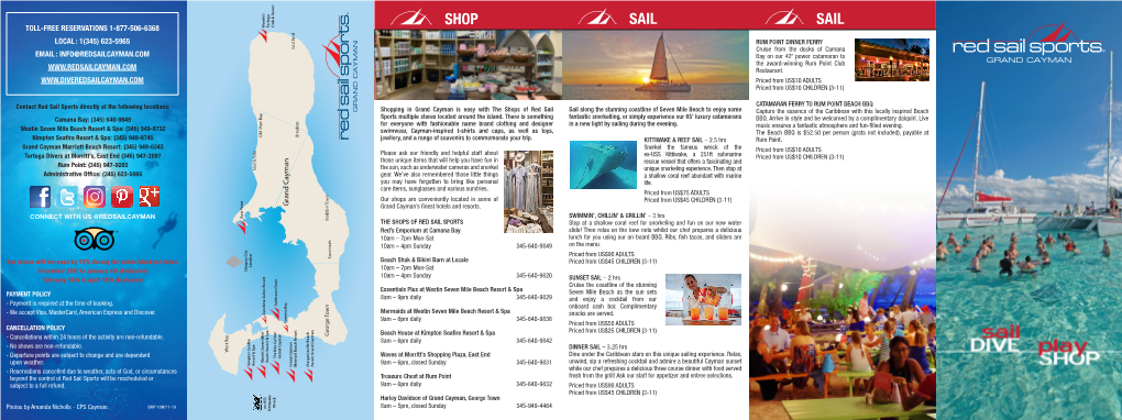 2020 Red Sail Sports Brochure