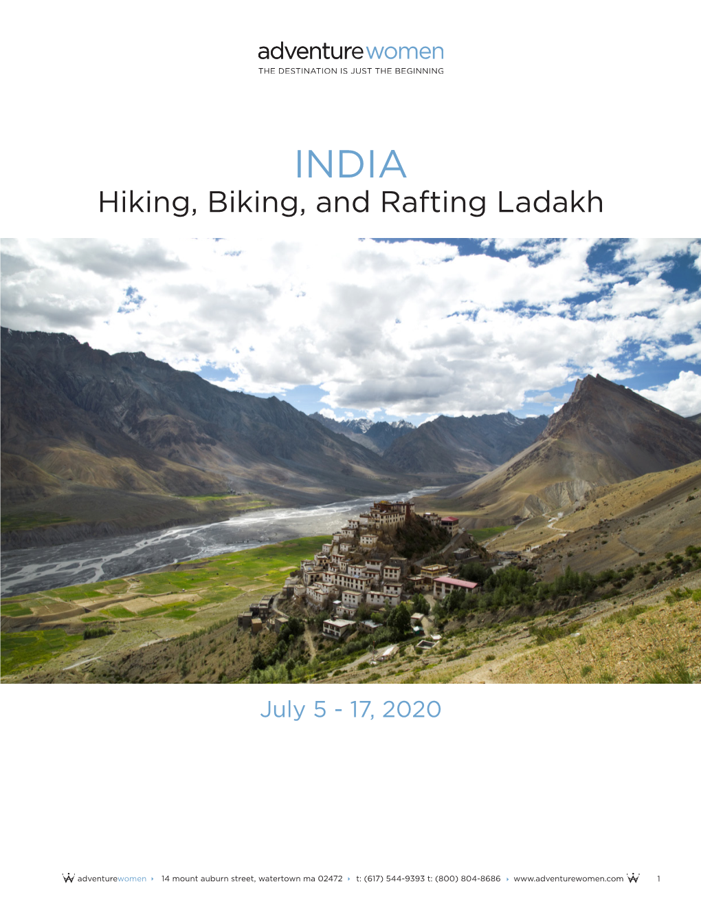 Hiking, Biking, and Rafting Ladakh