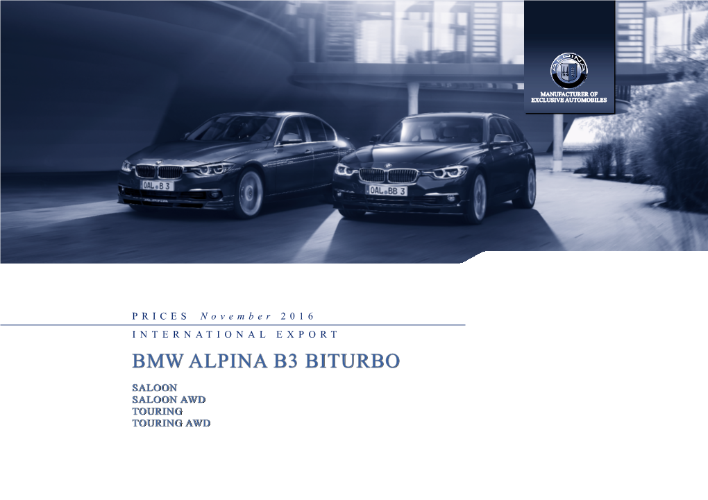 Bmw Alpina B3 Biturbo