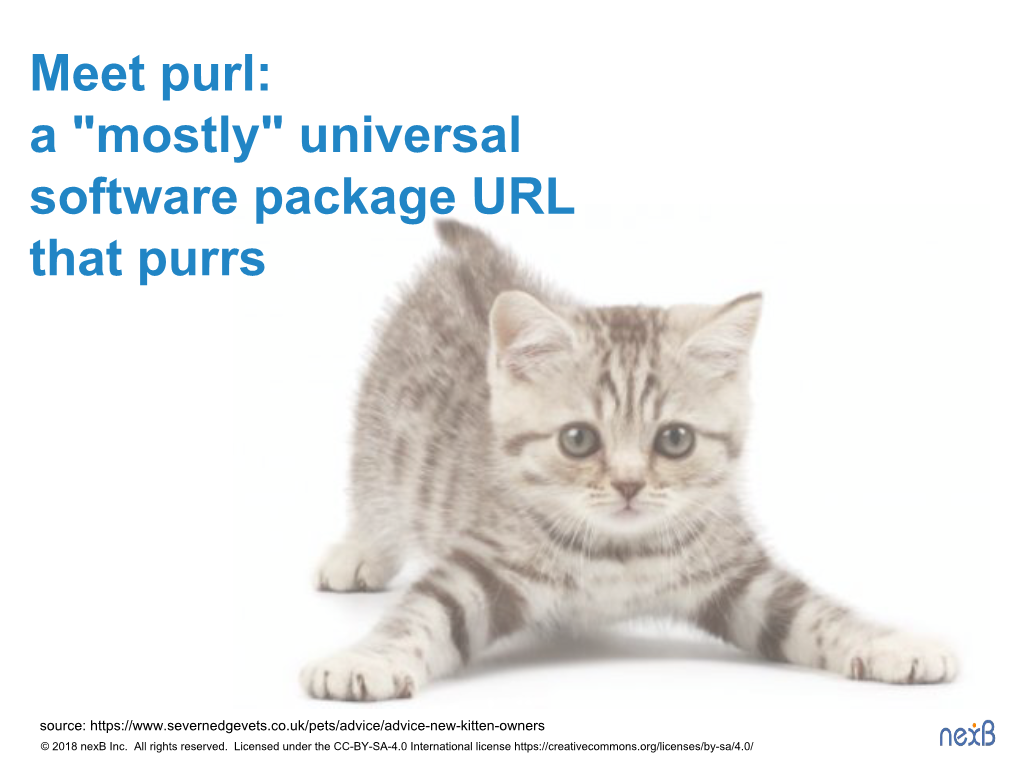 Meet Purl: a "Mostly" Universal Software Package URL That Purrs