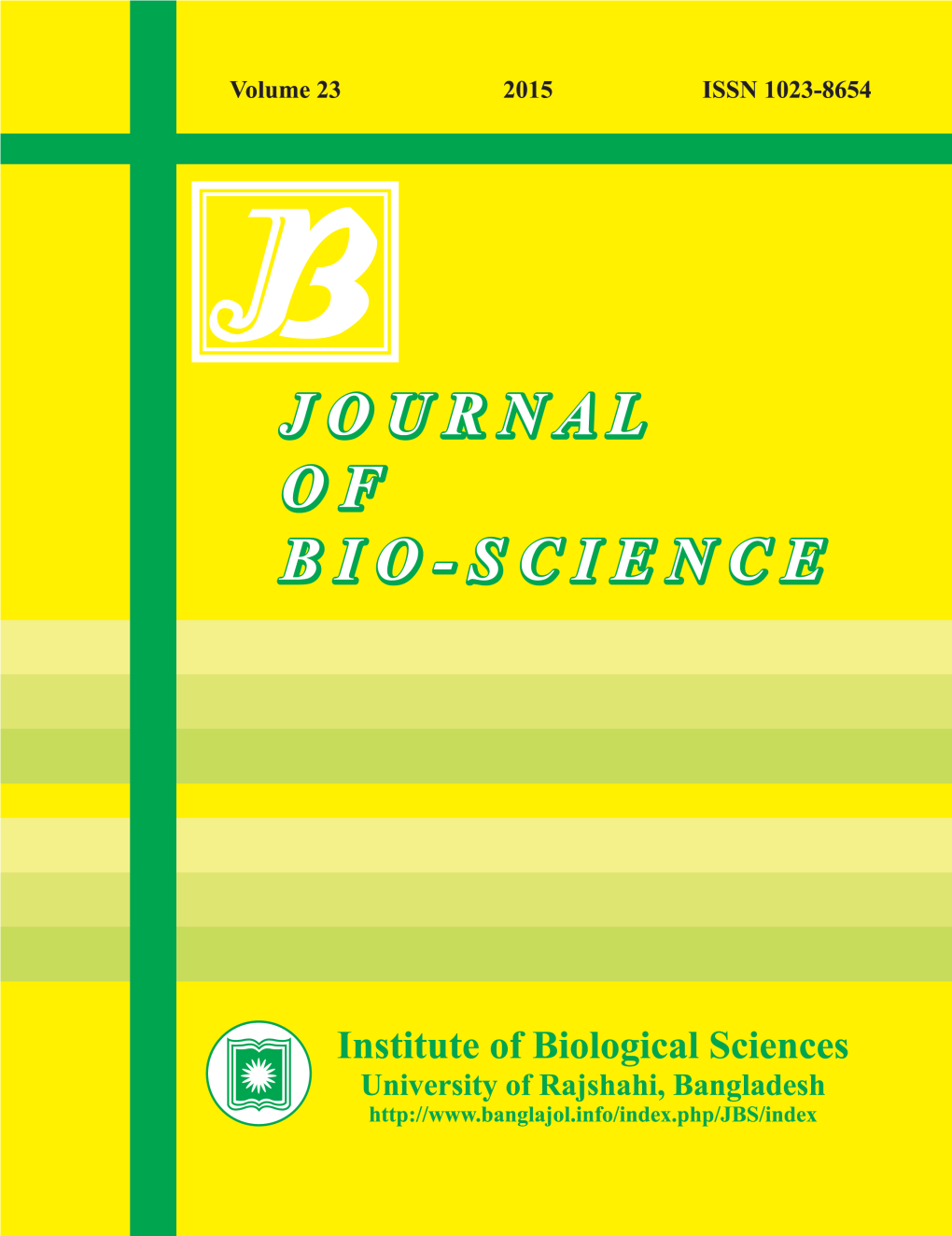 THE JOURNAL of BIO-SCIENCE (J. Bio-Sci.)