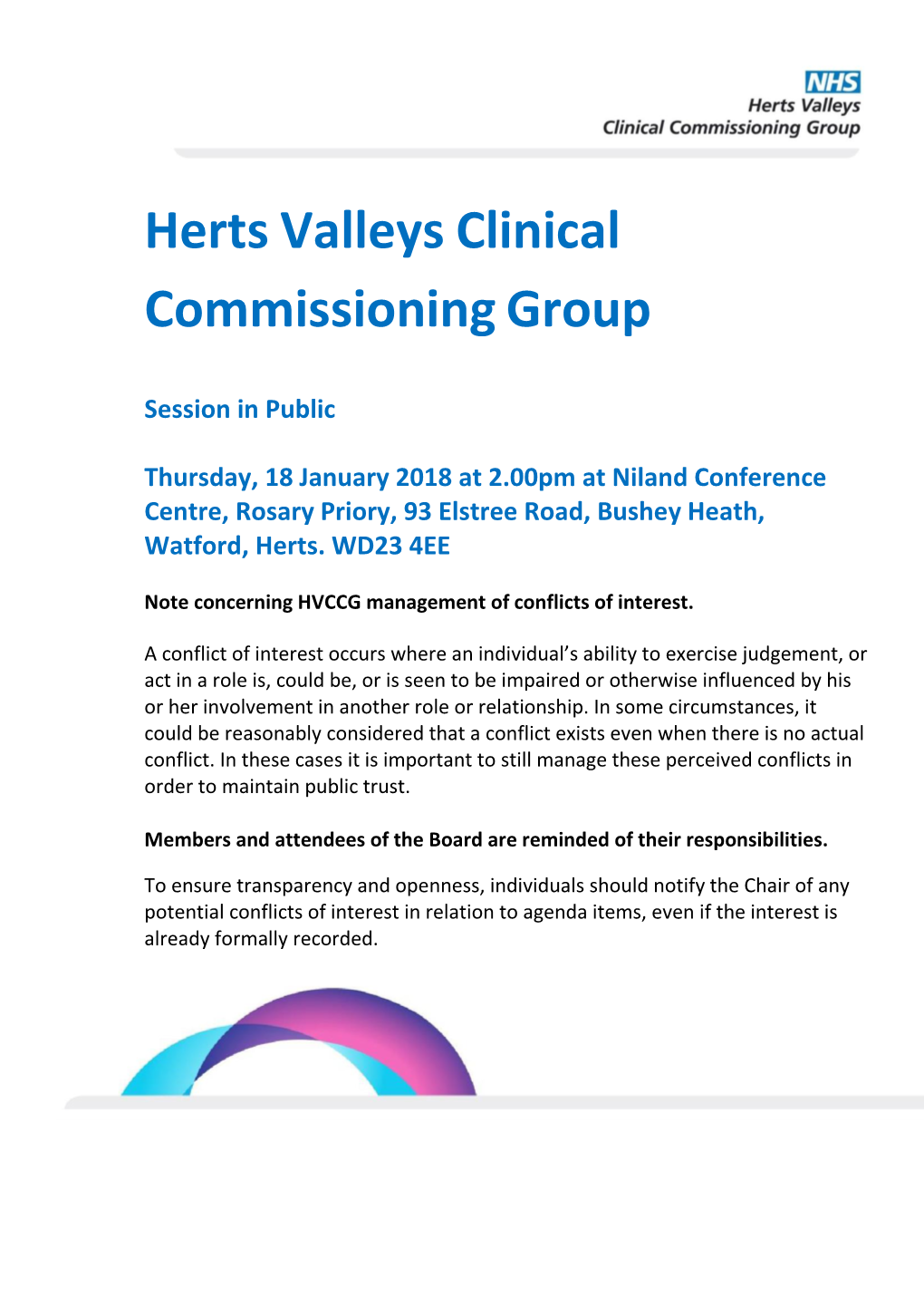 Herts Valleys Clinical Commissioning Group