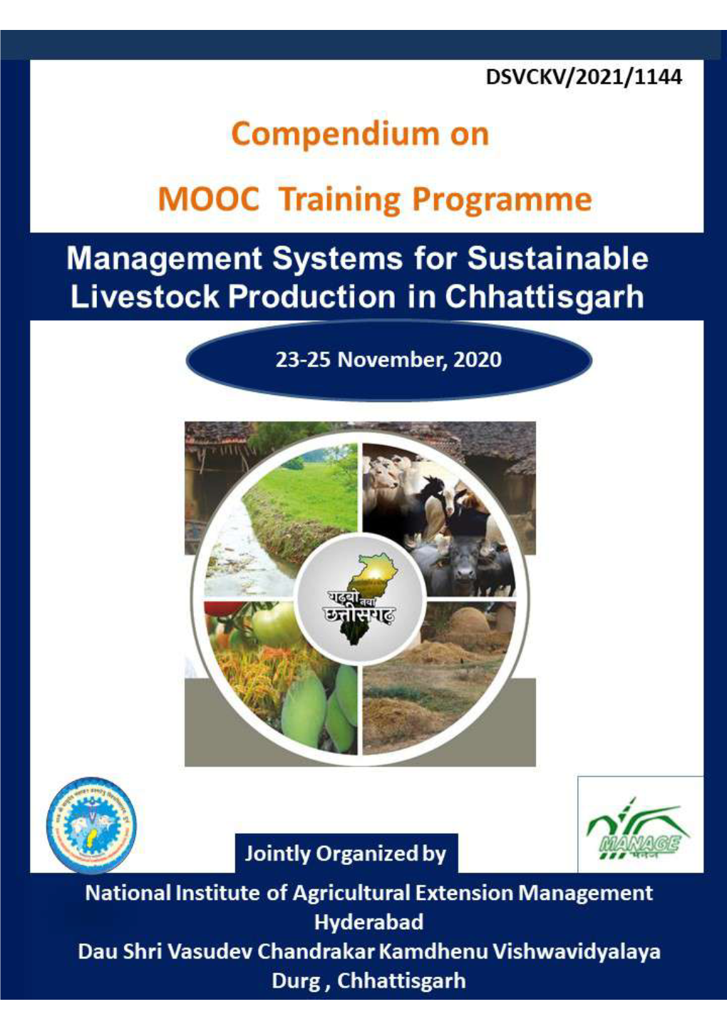 Management Systems for Sustainable Livestock Production in Chattisgarh