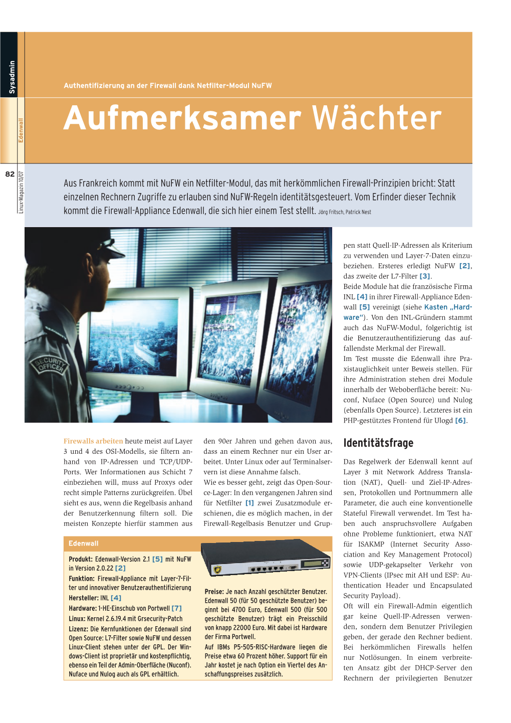 Aufmerksamer Wächter