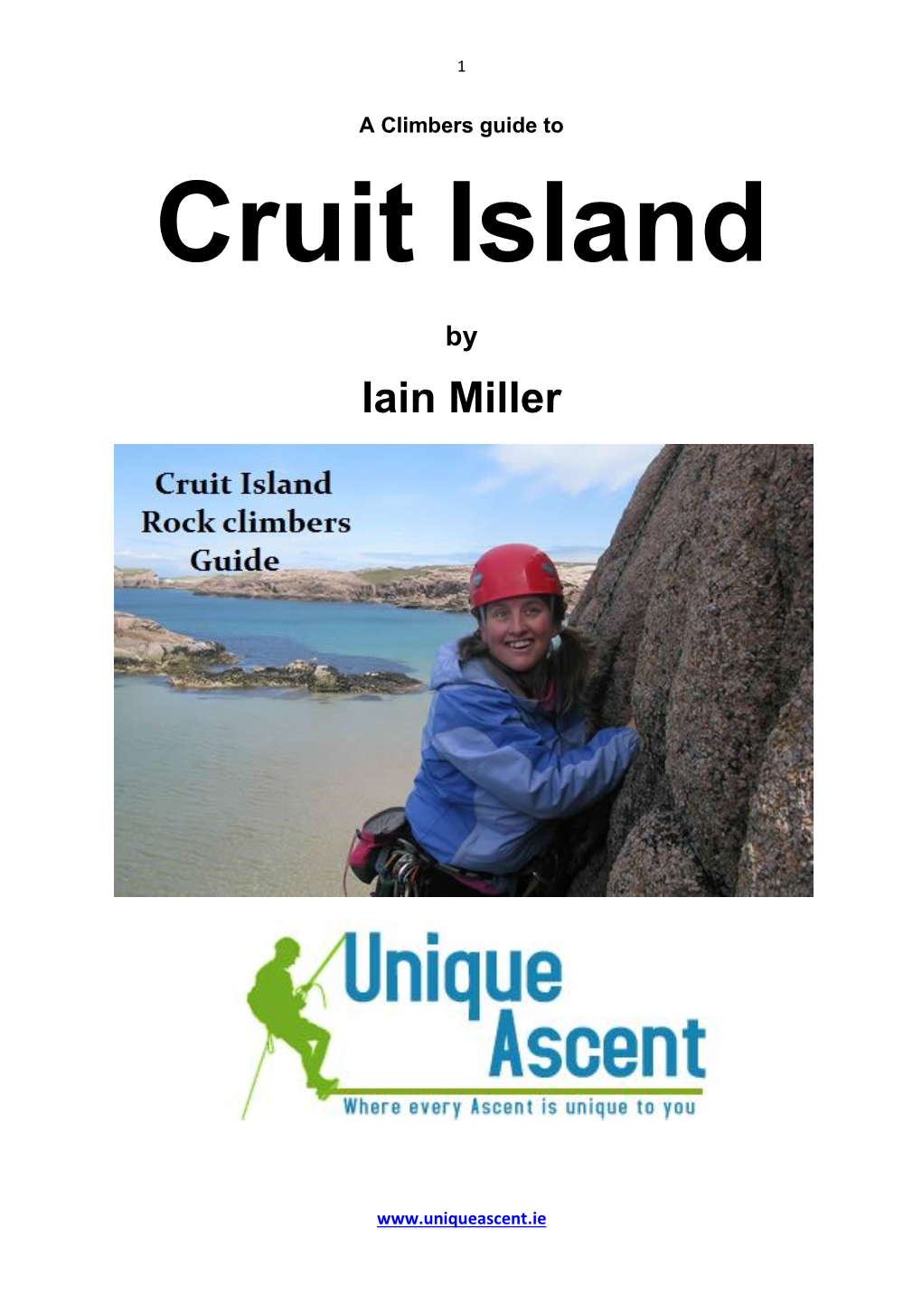 Cruit Island Guidebook