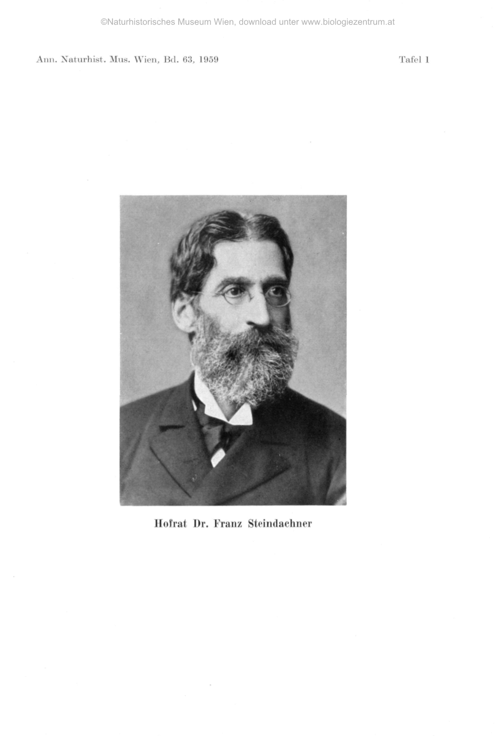 Hofrat Dr. Franz Steindachner