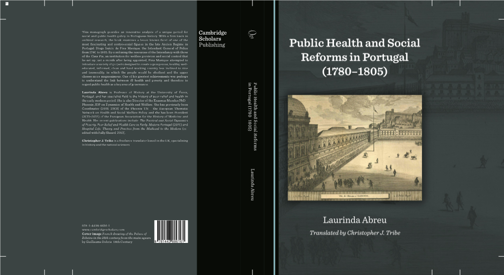 Public Health and Social Reforms in Portugal 1780-1805