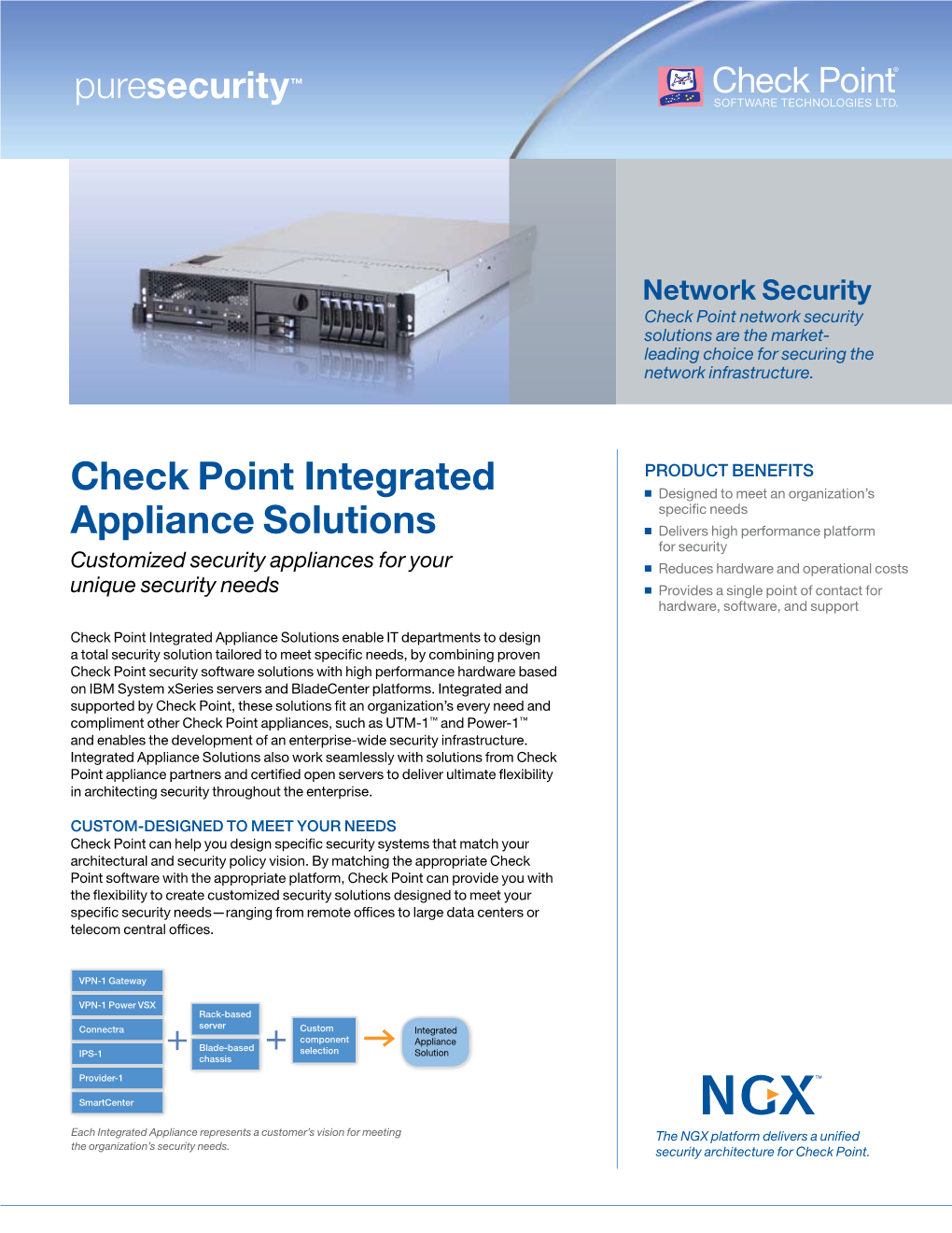 Check Point Integrated Appliance Solutions