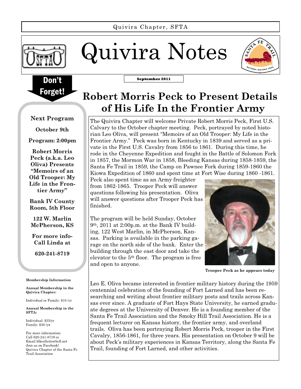 Quivira Notes