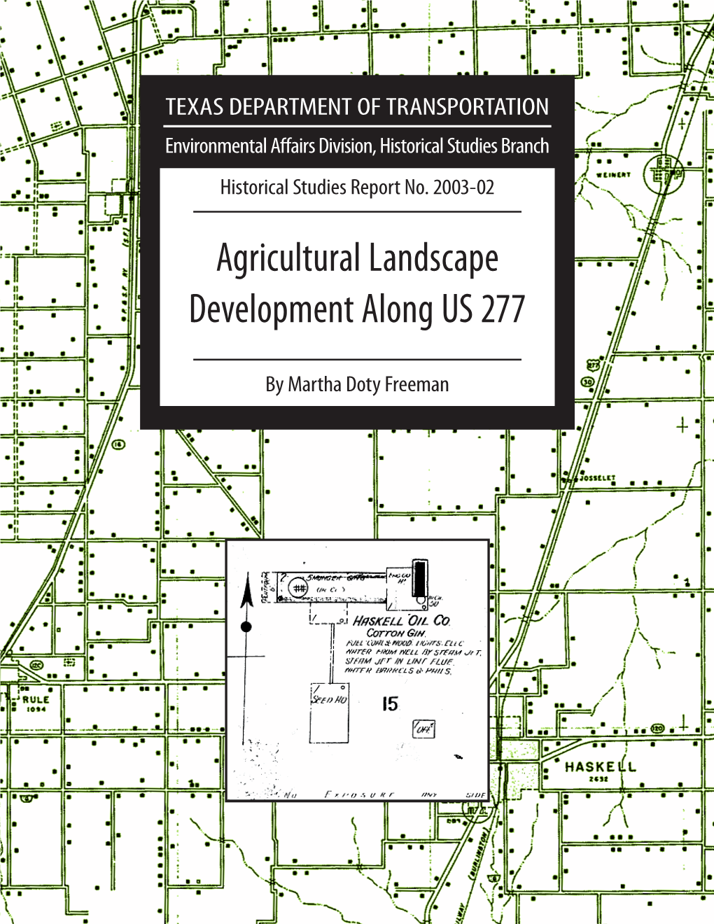 Agricultural Landscape Development Along US 77