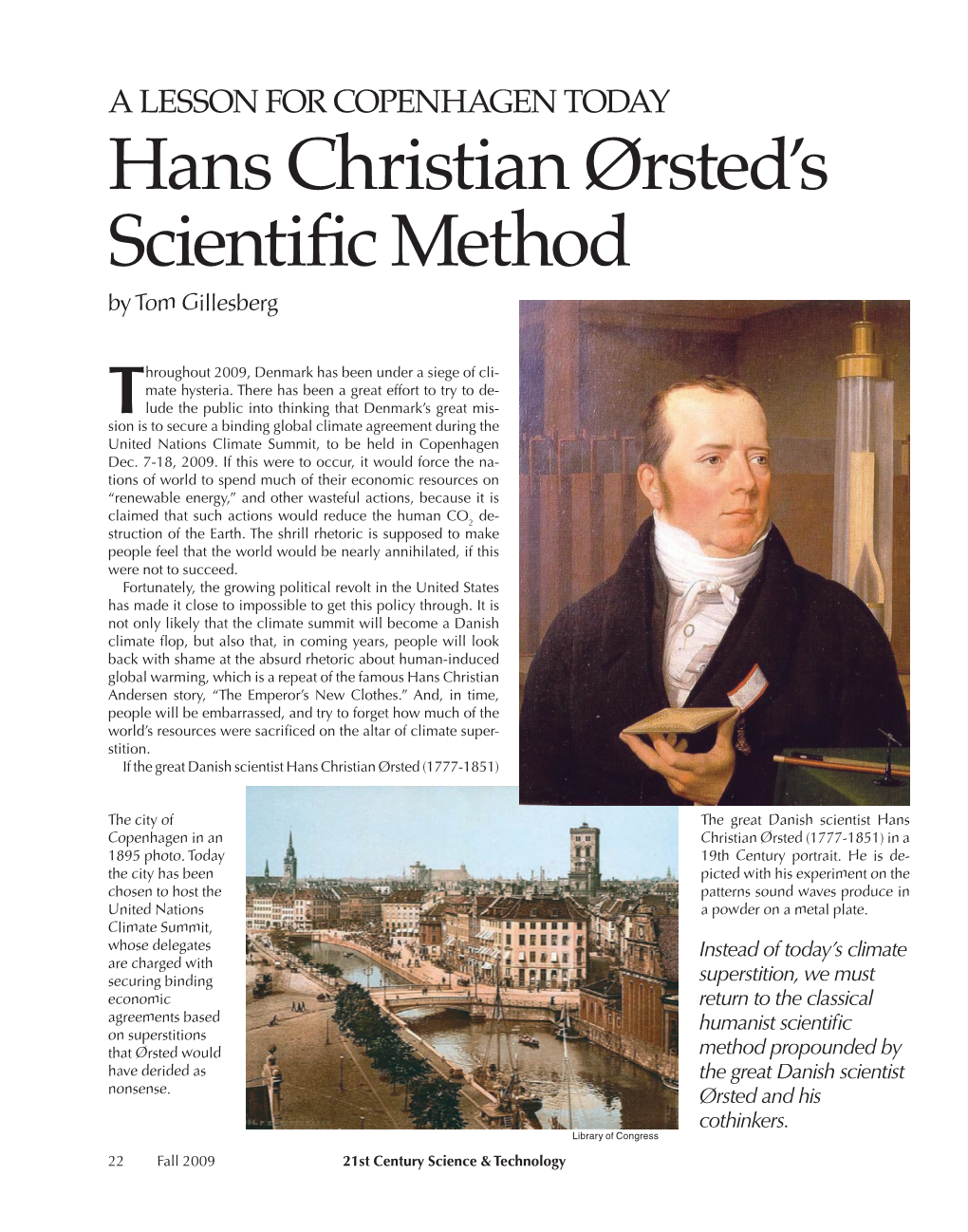 Hans Christian Ørsted's Scientific Method